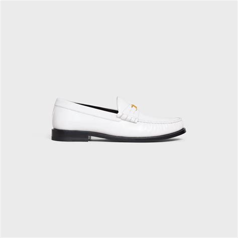 celine luco|CELINE LUCO LOAFER in POLISHED BULLSKIN .